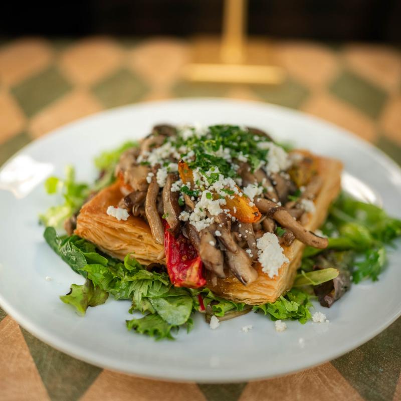 Wild Mushroom and Truffle Tart photo