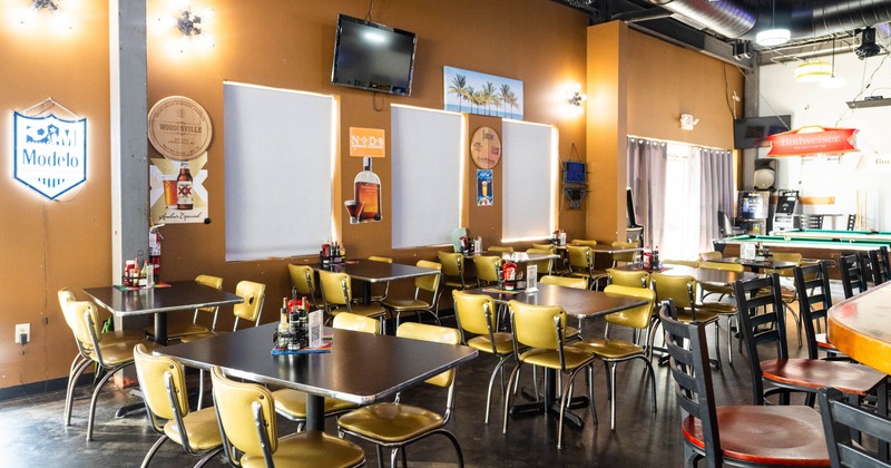 Interior dining area