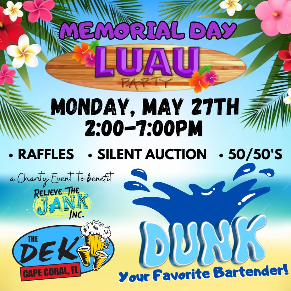 Memorial Day LUAU Charity Event! event photo