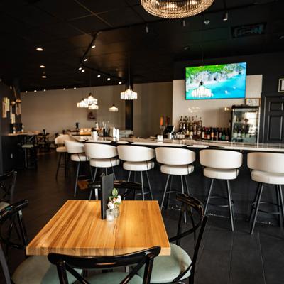 Interior, main dining area.