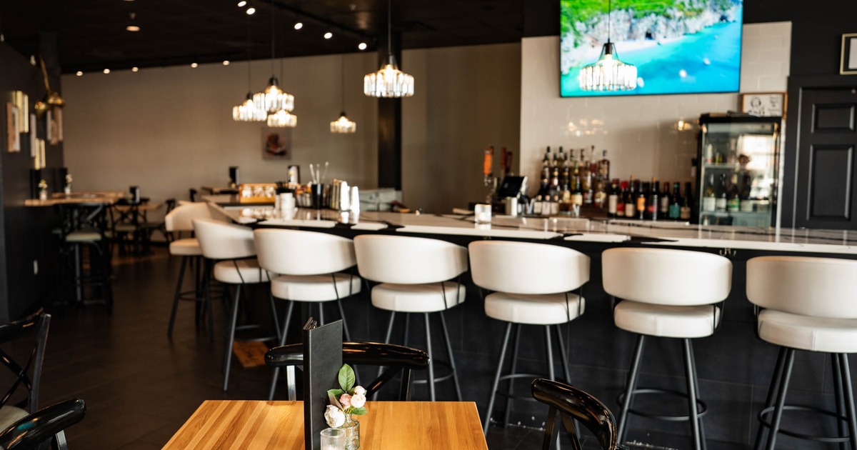 Interior, main dining area