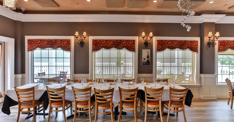 Interior seating area