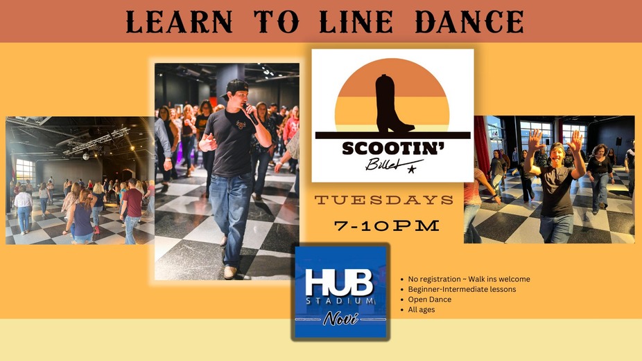 Line Dancing with Boot Scootin' Billet event photo