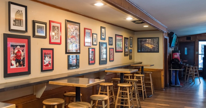 Interior seating area