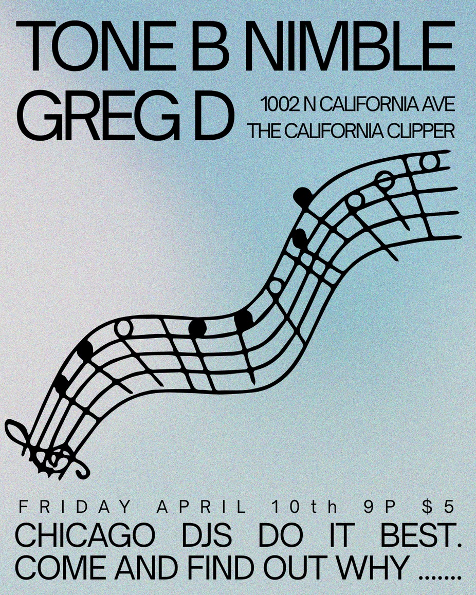 Tone B Nimble, and  Greg D event photo