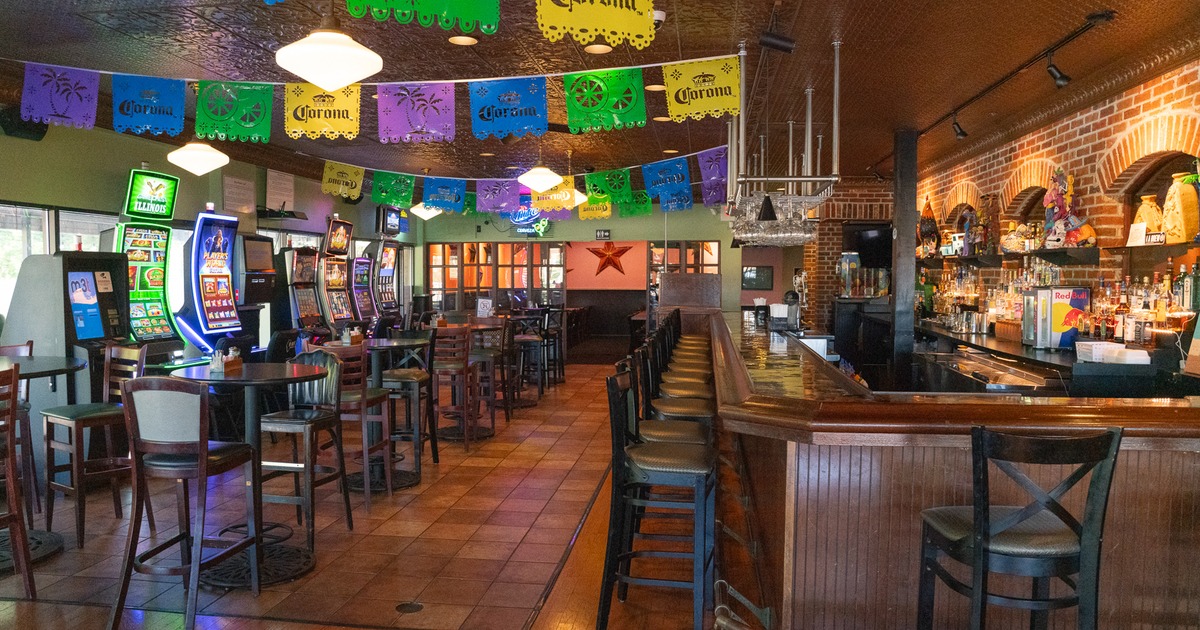 Diner area, tables, chairs, booths