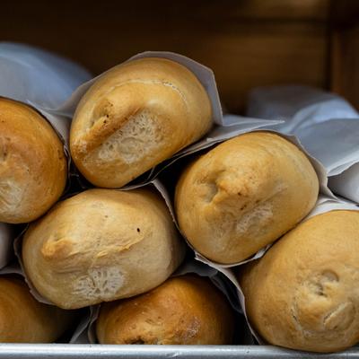 Fresh bread.