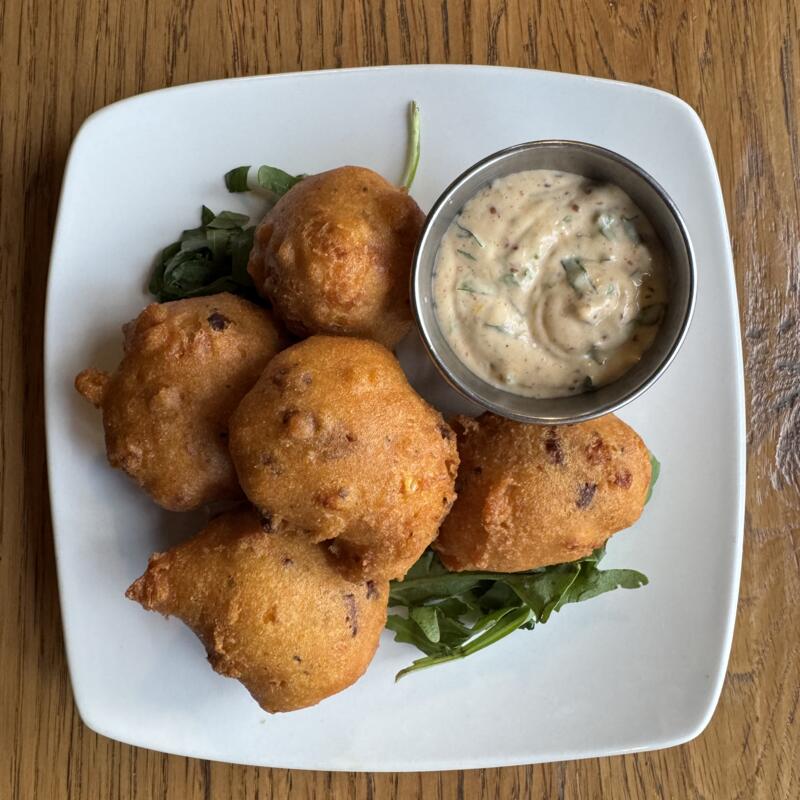 Corn & Andouille Fritters photo