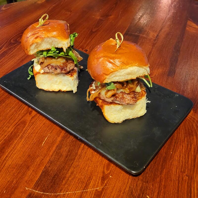 French Onion Lamb Sliders* (GFoption) photo