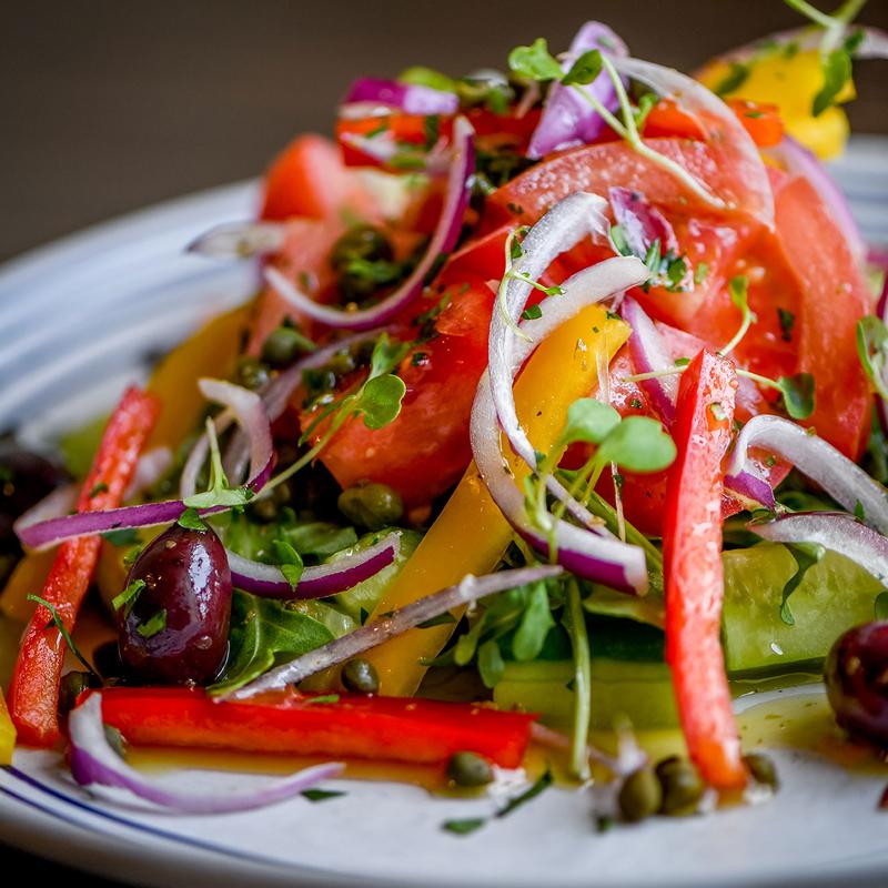 Greek Salad (Horiatiki) (GF) photo