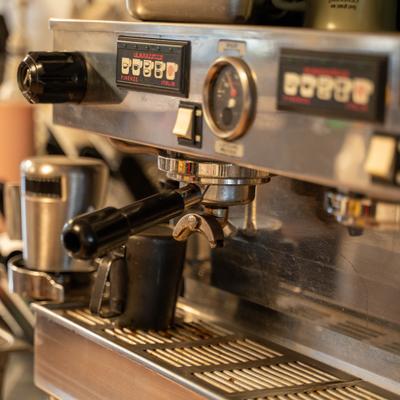 Espresso machine.