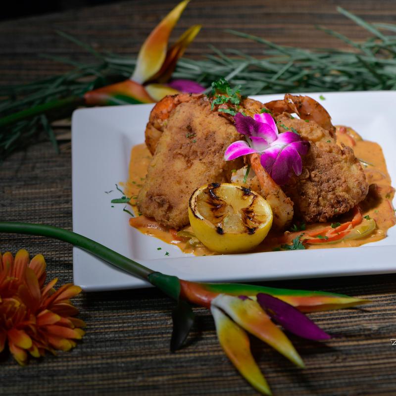 SHRIMP AND GRIT CAKES photo