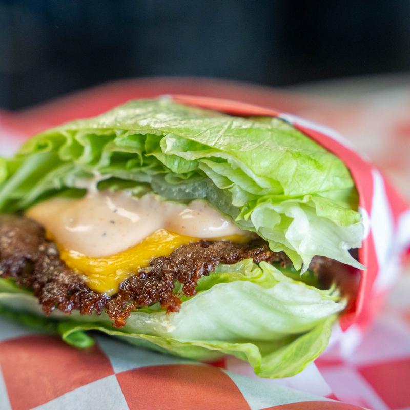 menu item 8 of 9, Smash Lettuce Wrap