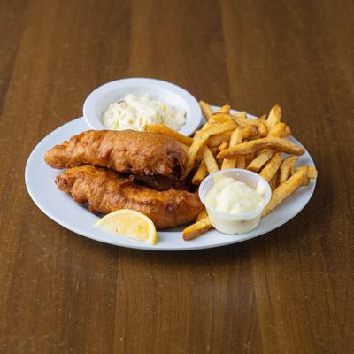 Guinness Fish and Chips.