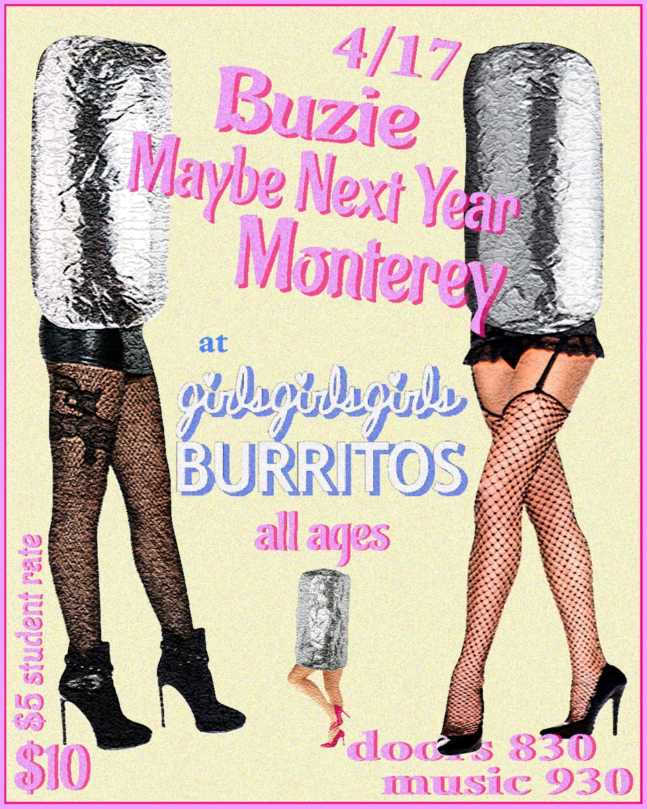 LIVE! Buzie, Monterey, & Maybe Next Year. event photo