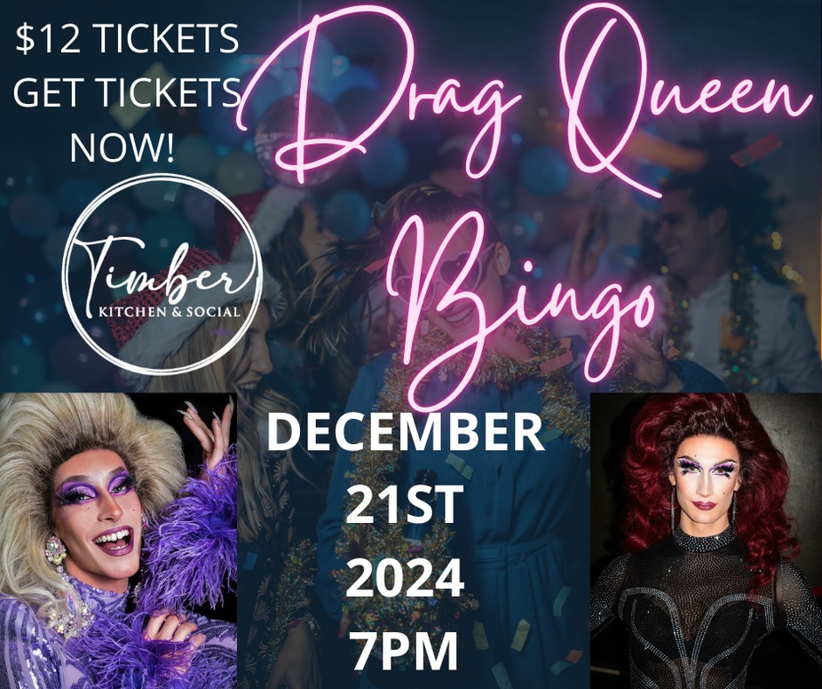 Drag Bingo Christmas event photo