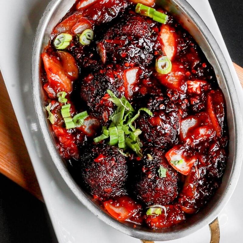 Vegetable Manchurian (spicy, VG, NF) photo