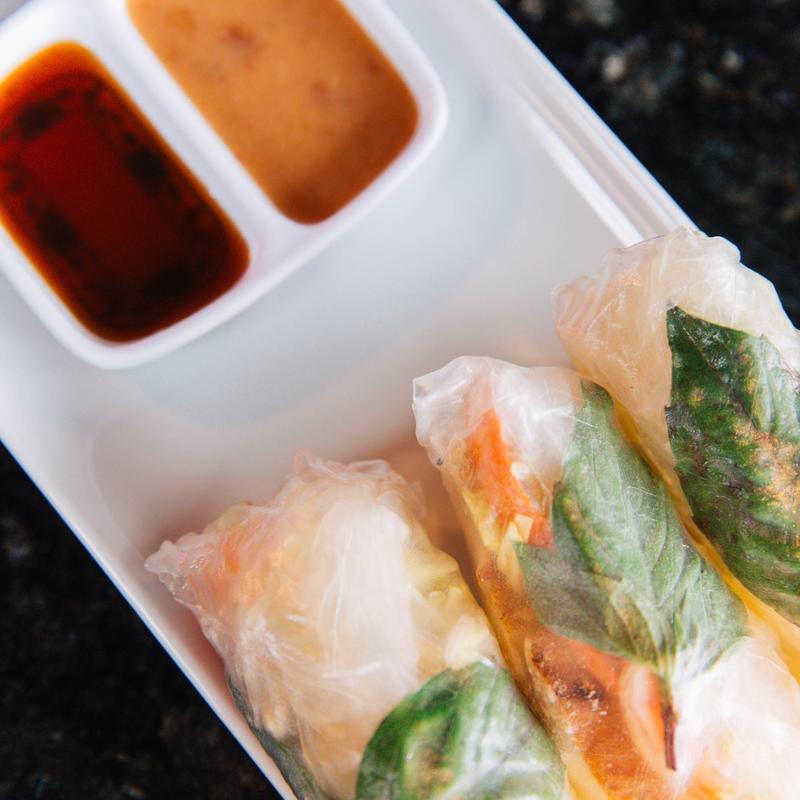 Fresh Basil Rolls photo