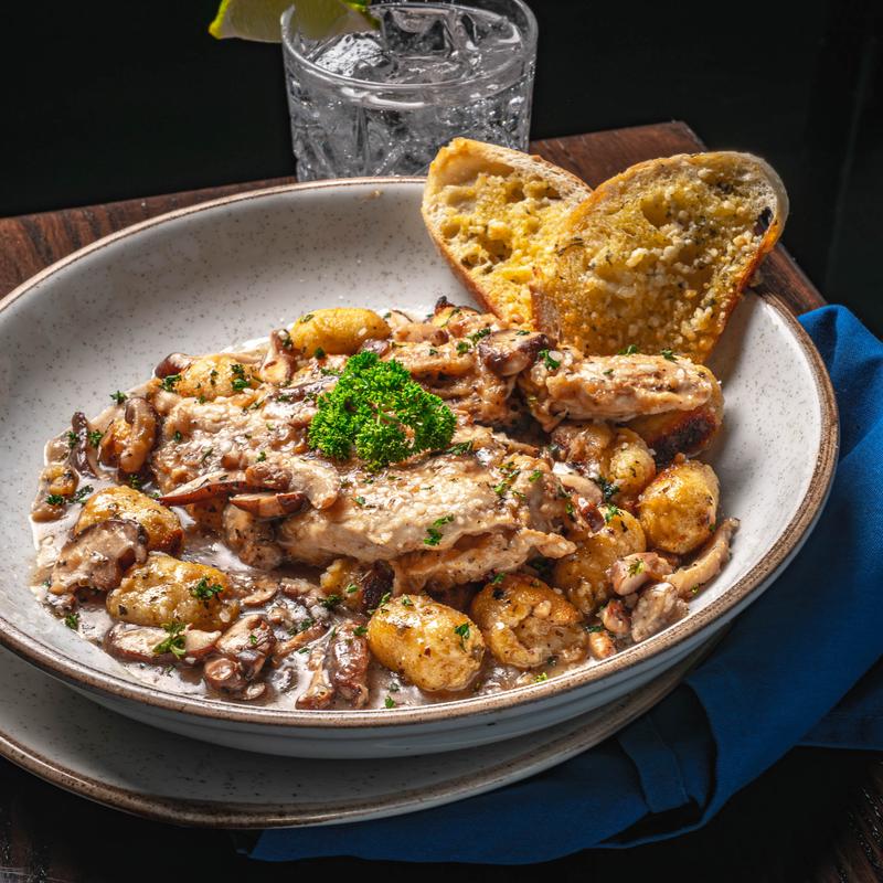 menu item 14 of 16, Chicken Black Truffle Gnocchi