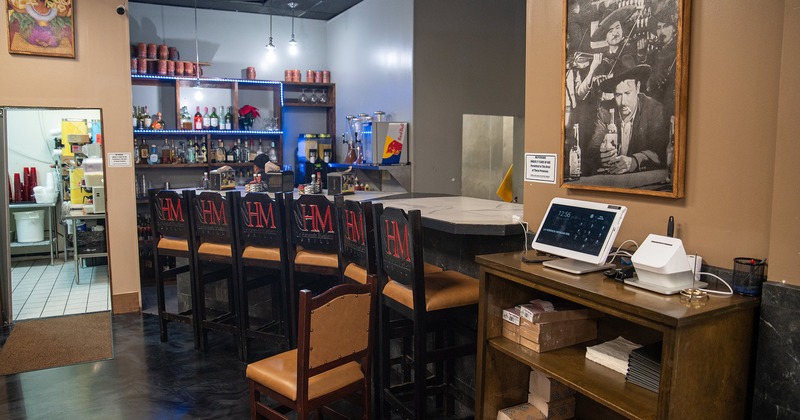 Interior, bar area