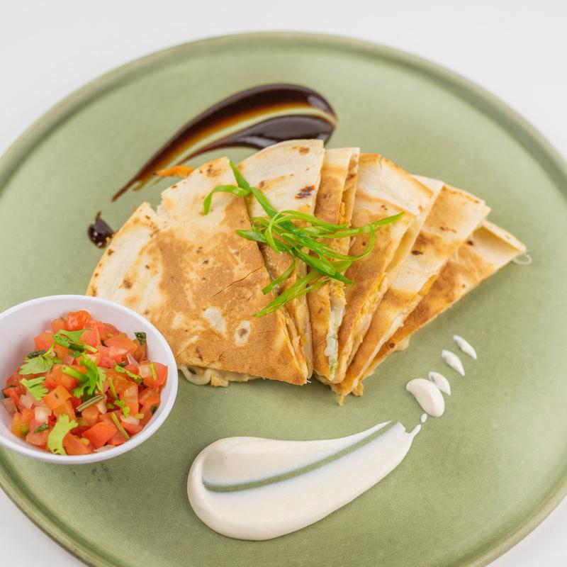 Roasted Hoisin Chicken Quesadilla photo