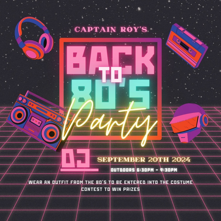 Back to the 80's Party event photo