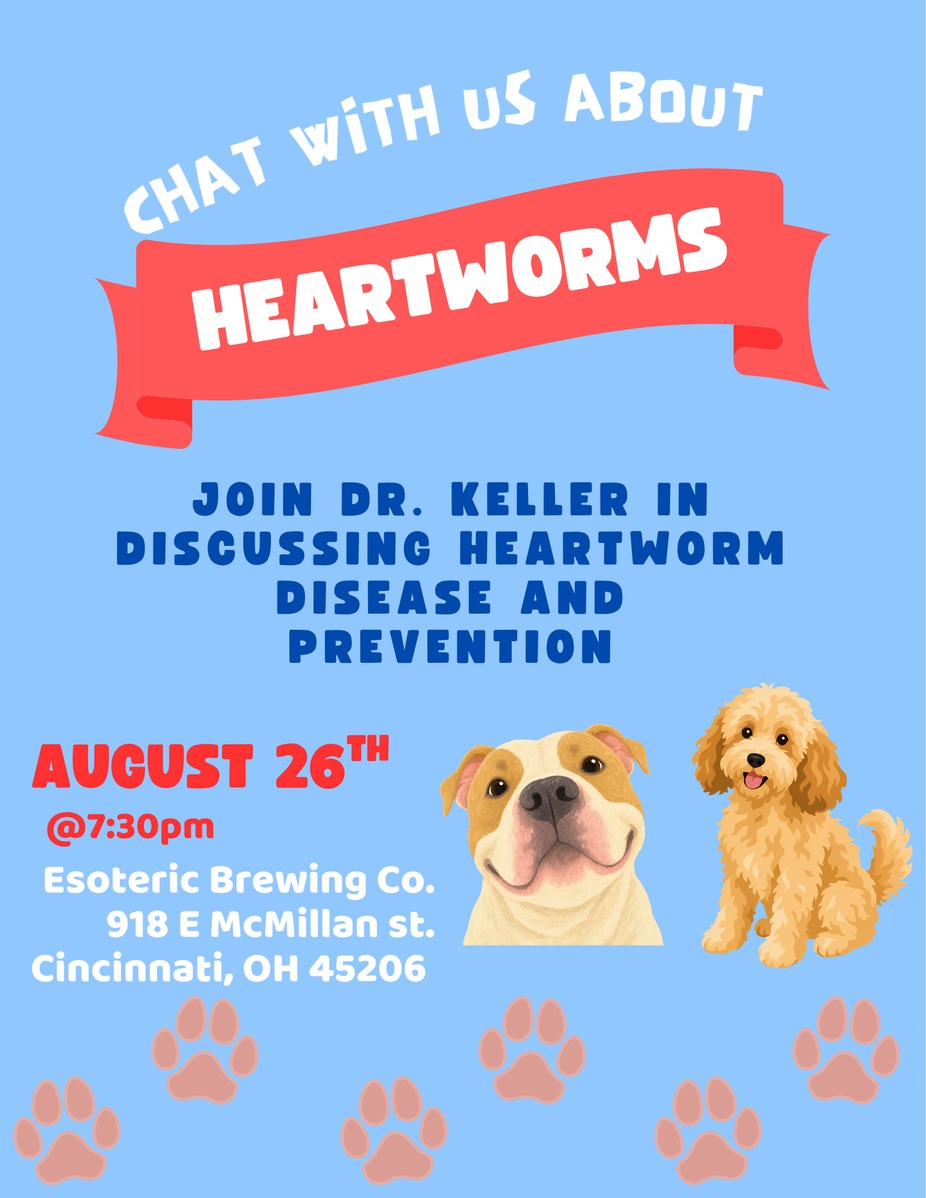 Chat With Us About: Heartworms w/ Dr.  Larry Keller,  Queen City Vet Clinic event photo
