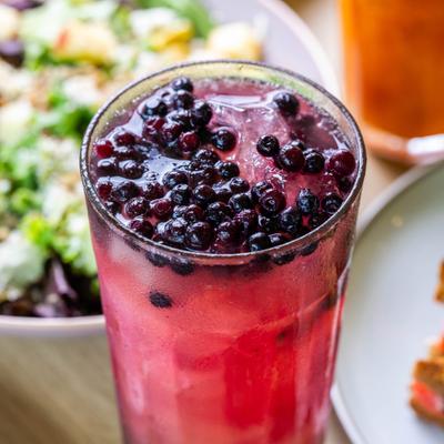 Blueberry and Lavender lemonade.