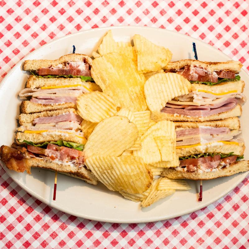 menu item 13 of 16, Club Sandwich (GF)