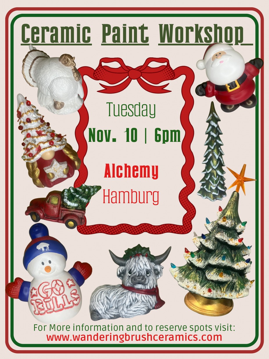 Holiday Ceramics Workshop event photo