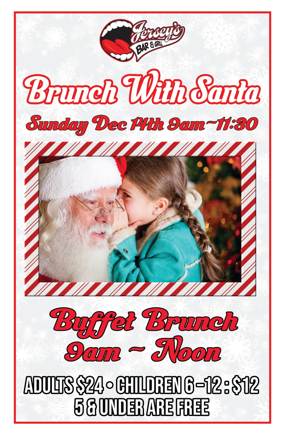 Brunch Buffet With Santa event photo
