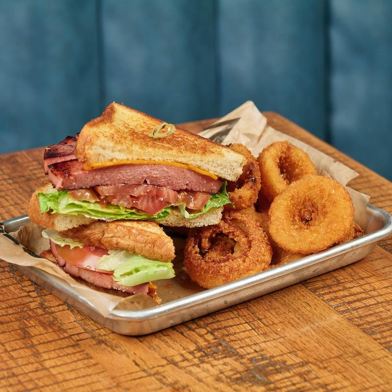 FRIED BOLOGNA SANDWICH photo