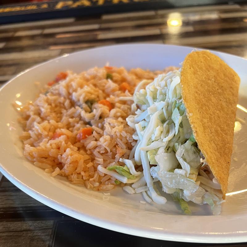 menu item 22 of 23, Kid Hard or Soft Taco