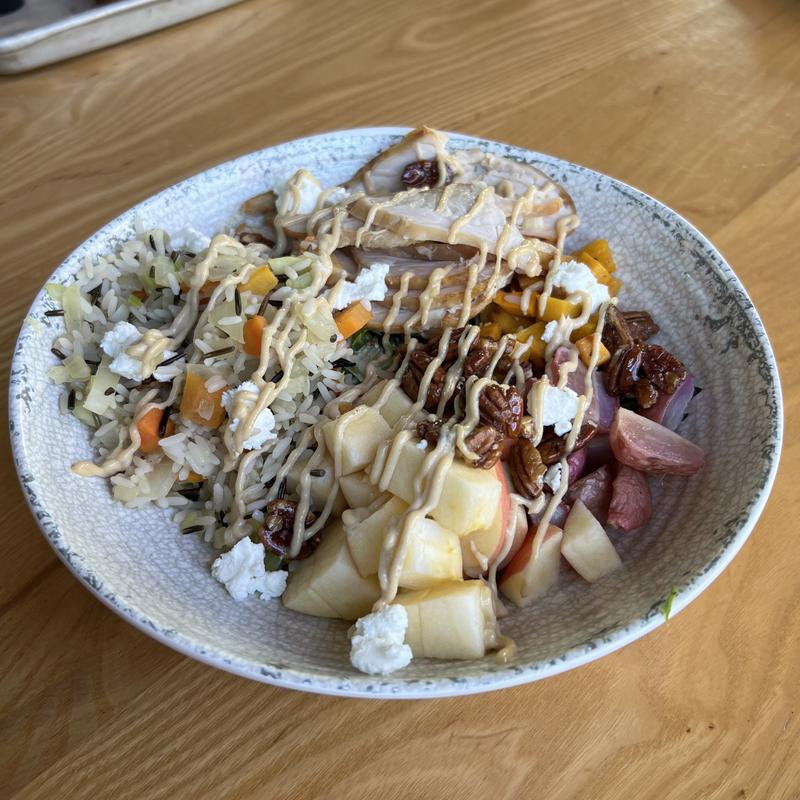 menu item 10 of 13, Rotisserie Turkey and Butternut  Squash Harvest Bowl