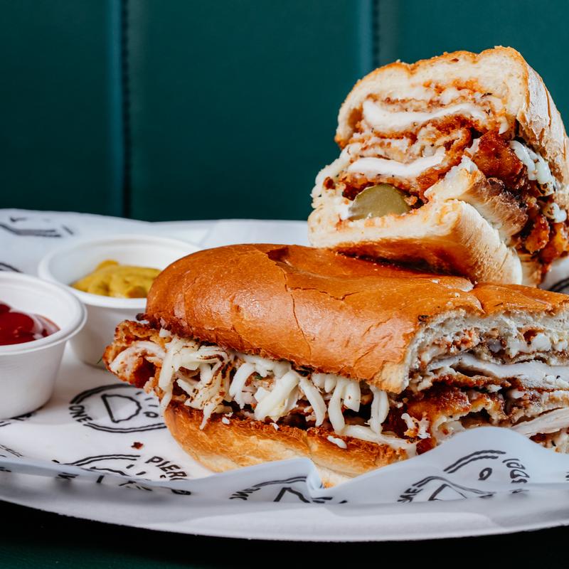 Schnitzel Sandwich photo