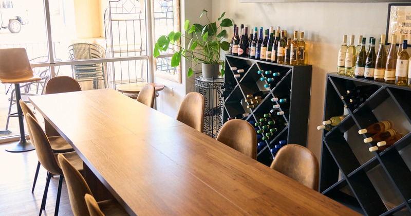 Interior seating area