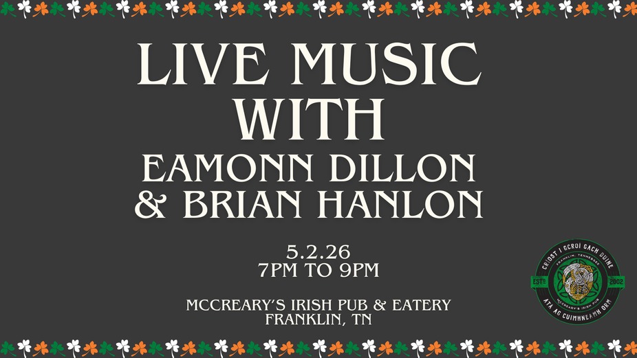 Live Music with Eamonn & Brian! event photo