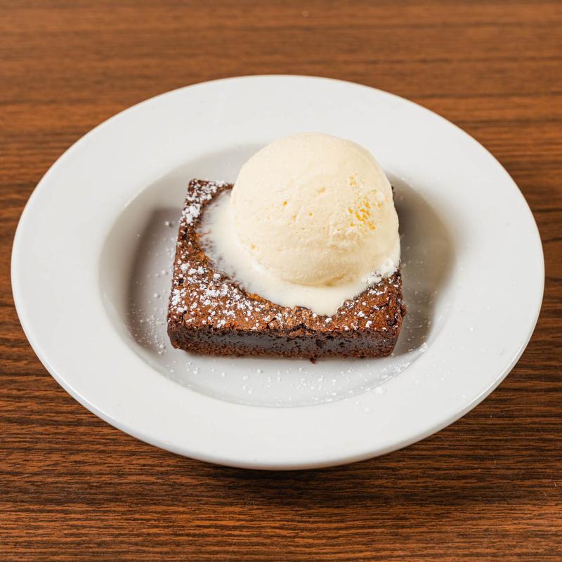 Brownie with Ice Cream photo