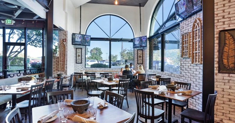 Interior, dining area