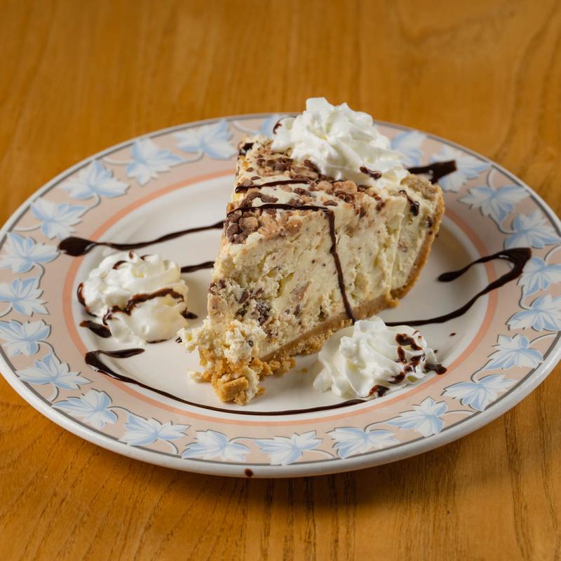 Butter Brickle Chocolate Chip Cream Cheese Pie photo