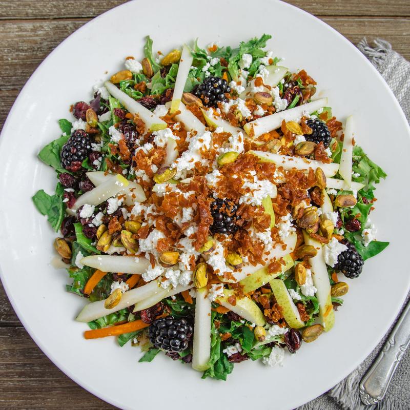 Pear, Prosciutto & Goat Cheese photo