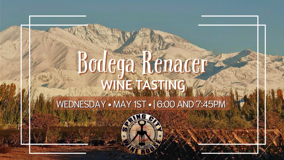 Bodega Renacer Wine Tasting event photo