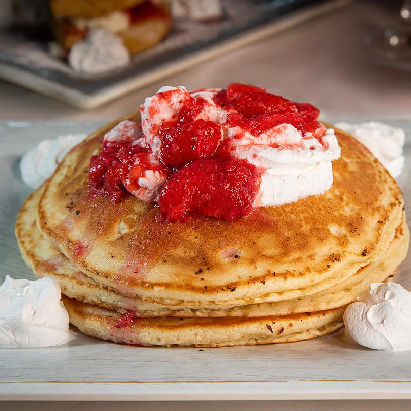 Strawberry Syrup & Whip Cream photo