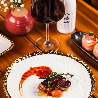 Served food and drinks.