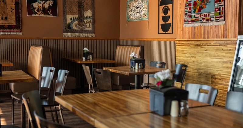 Interior, seating area