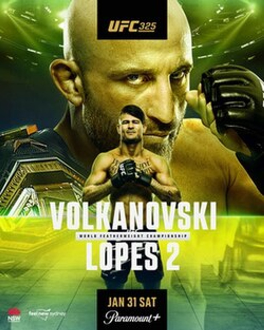 UFC 325 event photo