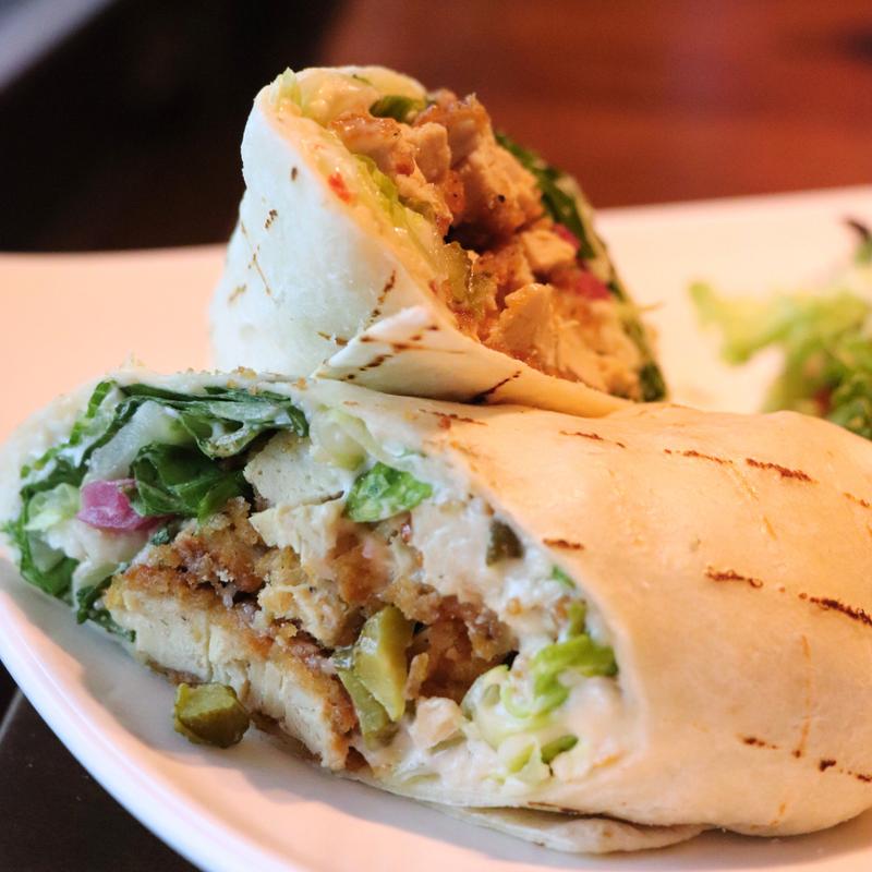 Crispy Chicken Caesar Wrap (V) photo