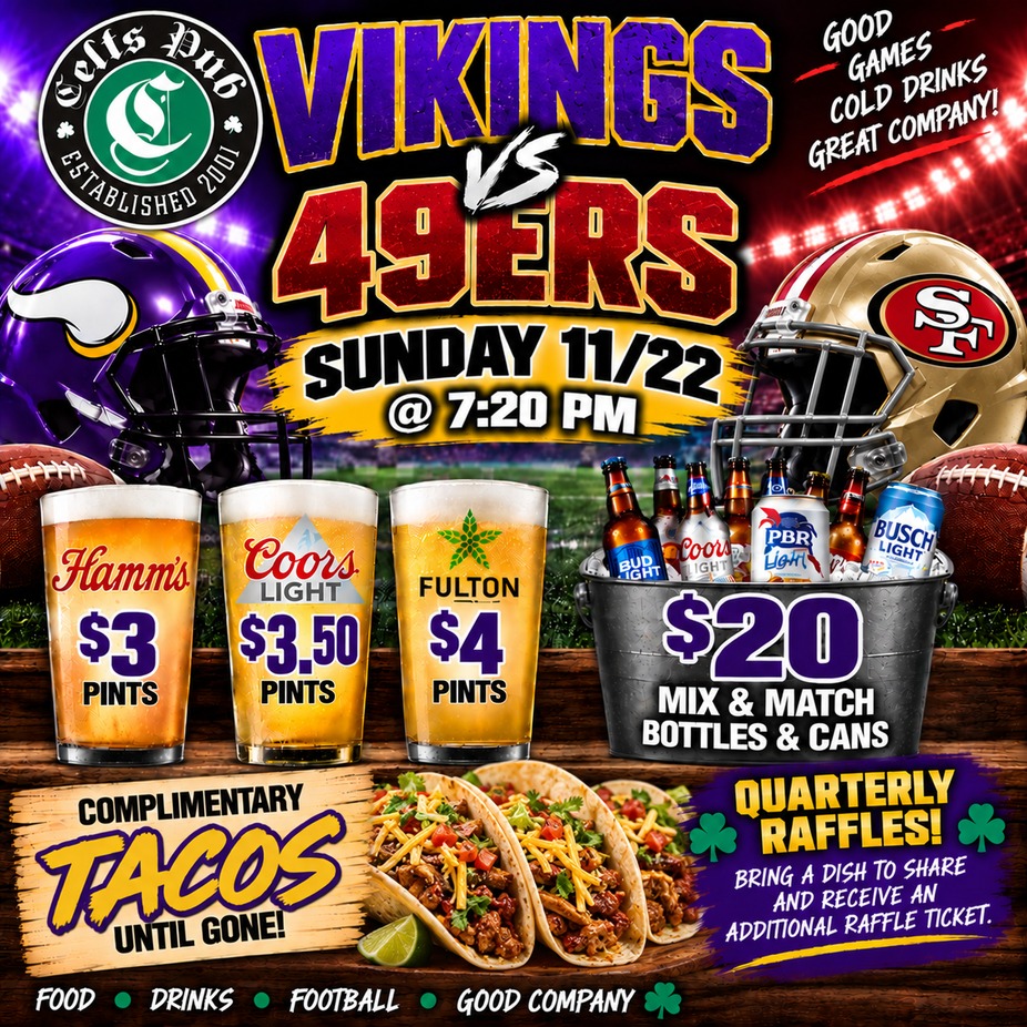 Vikings vs 49ers event photo