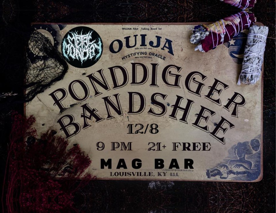 Mag Bar Metal Monday presents - Ponddigger and Bandshee event photo