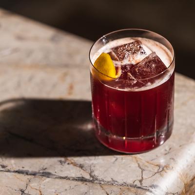 Purple Rain cocktail.